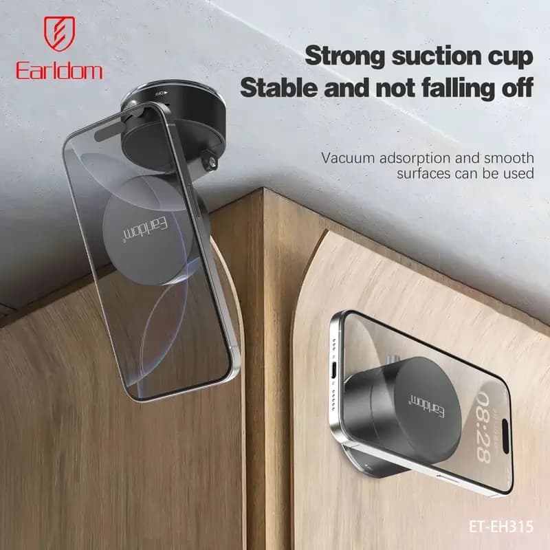پایه نگهدارنده گوشی موبایل ارلدام مدل Magnetic EH315 — تصویر ۶
