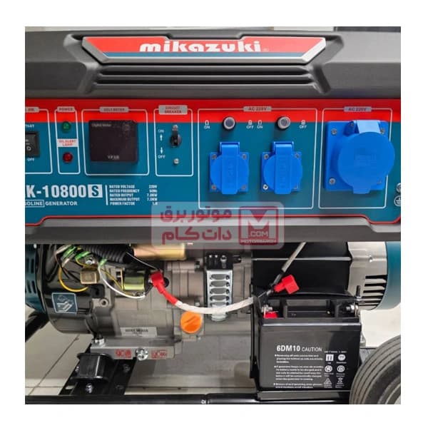 موتوربرق میکازوکی 7.5 کیلووات مدل MK-10800s — تصویر ۶