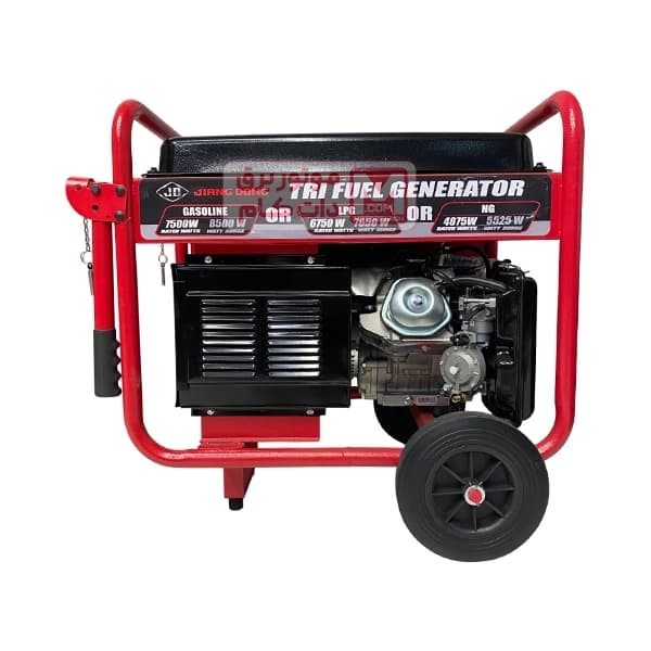موتور برق تک فاز سه گانه سوز جیانگ دانگ اتوماتیک 8.5 کیلووات مدل JD8500THEB-LPG-NG — تصویر ۳