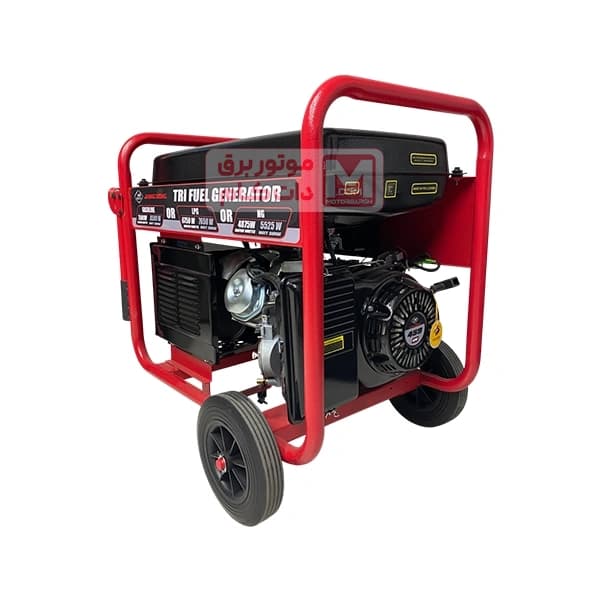 موتور برق تک فاز سه گانه سوز جیانگ دانگ اتوماتیک 8.5 کیلووات مدل JD8500THEB-LPG-NG — تصویر ۴