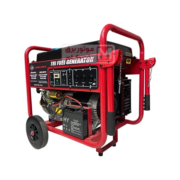 موتور برق تک فاز سه گانه سوز جیانگ دانگ اتوماتیک 8.5 کیلووات مدل JD8500THEB-LPG-NG — تصویر ۲