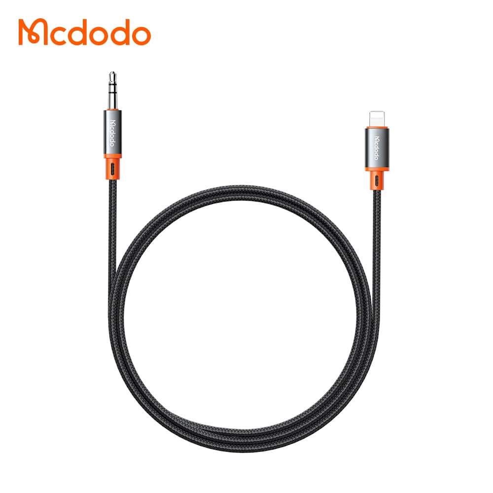 کابل تبدیل لایتنینگ به جک AUX 3.5mm مک دودو مدل MCDODO CA-0780 طول 120 سانتيمتر — تصویر ۳