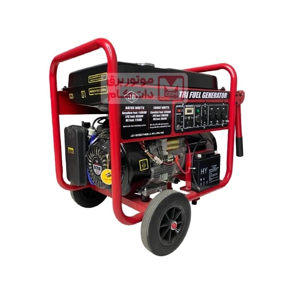 موتور برق جیانگ دانگ 12کیلووات تک فاز سه گانه اتوماتیک مدل JD12000TEHB-A-RC-LPG-NG — تصویر ۶