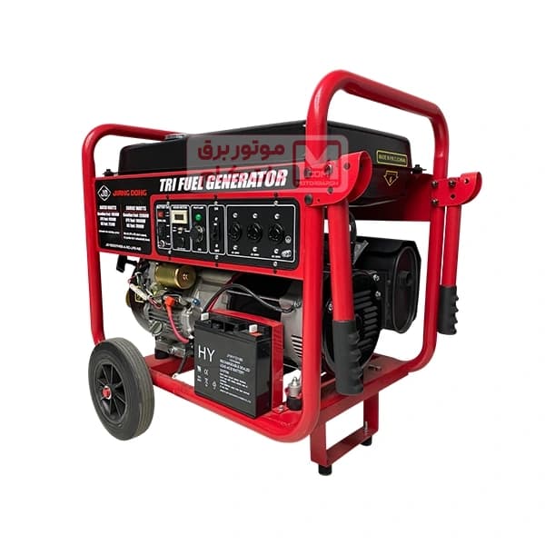 موتور برق جیانگ دانگ 12کیلووات تک فاز سه گانه اتوماتیک مدل JD12000TEHB-A-RC-LPG-NG — تصویر ۳