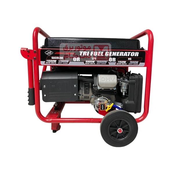 موتور برق جیانگ دانگ 12کیلووات تک فاز سه گانه اتوماتیک مدل JD12000TEHB-A-RC-LPG-NG — تصویر ۲