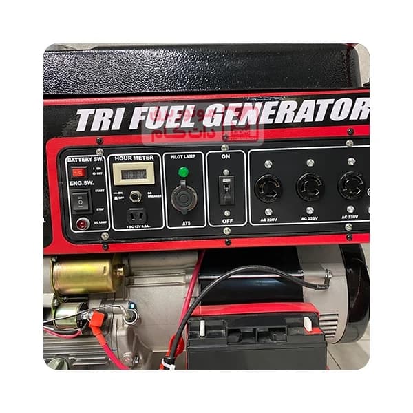 موتور برق جیانگ دانگ 12کیلووات تک فاز سه گانه اتوماتیک مدل JD12000TEHB-A-RC-LPG-NG — تصویر ۷
