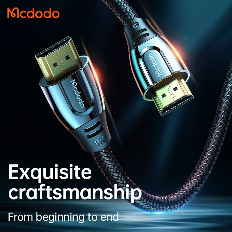 کابل انتقال تصویر HDMI مک دودو مدل MCDODO CA-8430 کیفیت 8K طول 2 متر — تصویر ۷