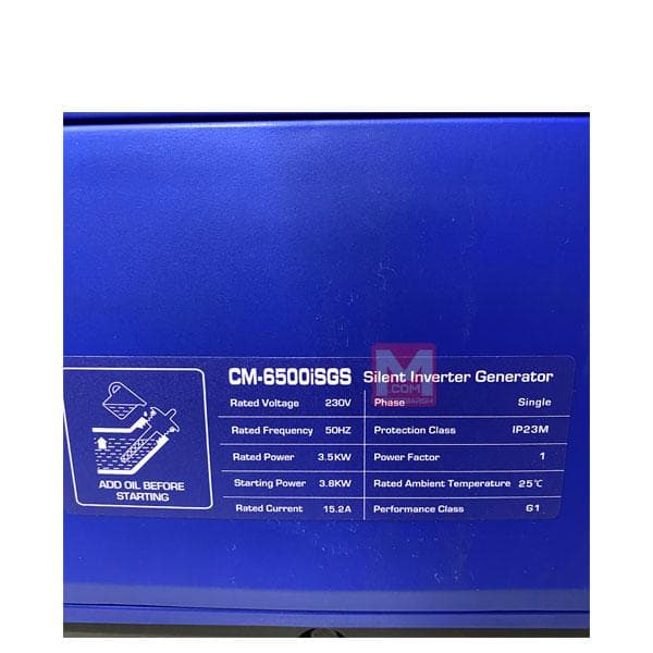 موتور برق سایلنت کستل 3.8 کیلووات مدل CM-6500iSGS — تصویر ۲