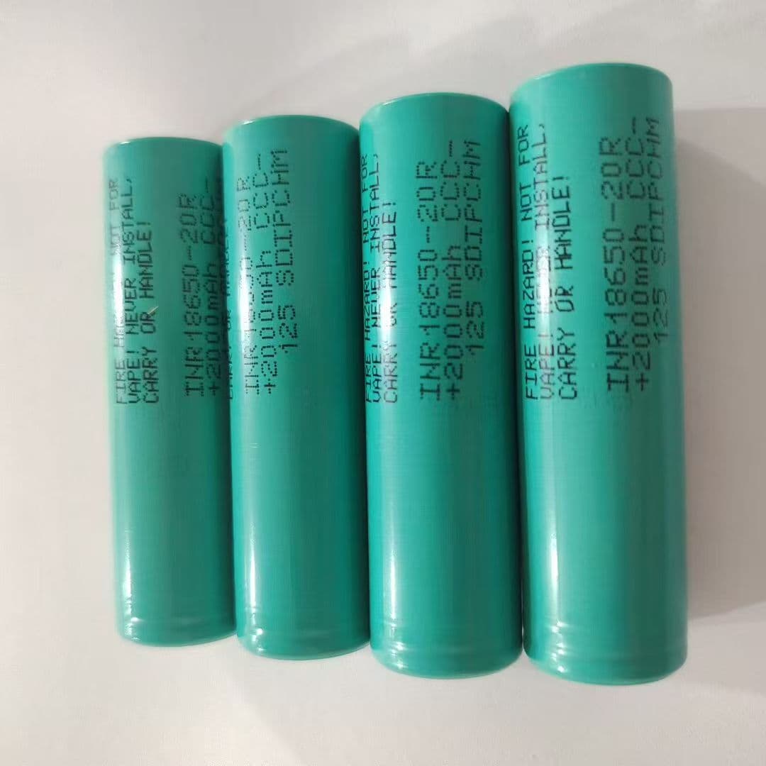 باتری لیتیوم 18650 شارژی 3.7 ولت 2000 میلی آمپر سامسونگ Samsung INR18650-20R — تصویر ۴
