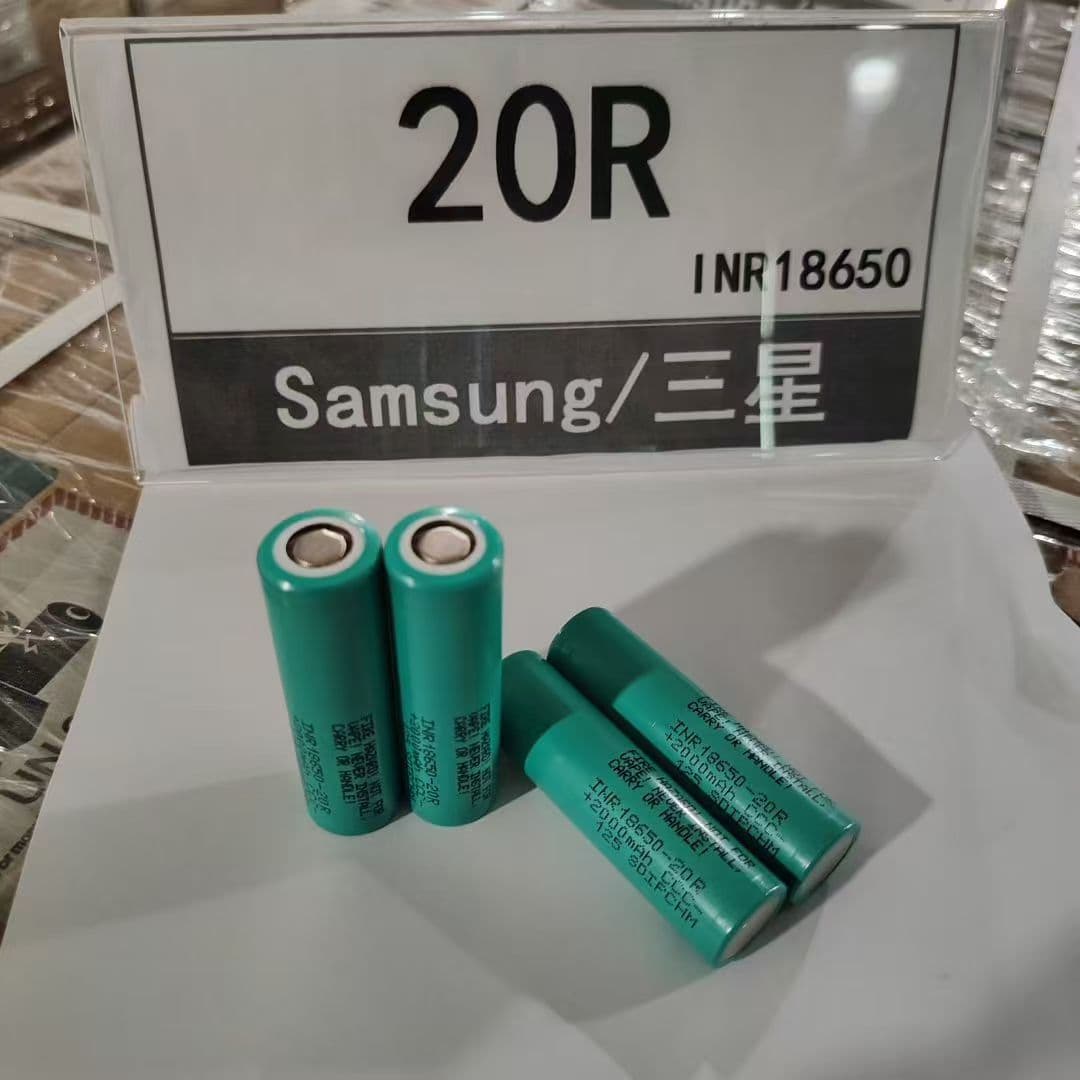 باتری لیتیوم 18650 شارژی 3.7 ولت 2000 میلی آمپر سامسونگ Samsung INR18650-20R — تصویر ۳