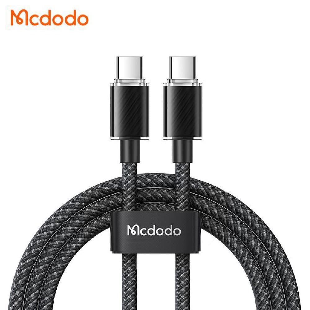 کابل شارژ تایپ سی به تایپ سی 100 واتی مک دودو مدل MCDODO CA-3670 طول 1.2متر — تصویر ۹
