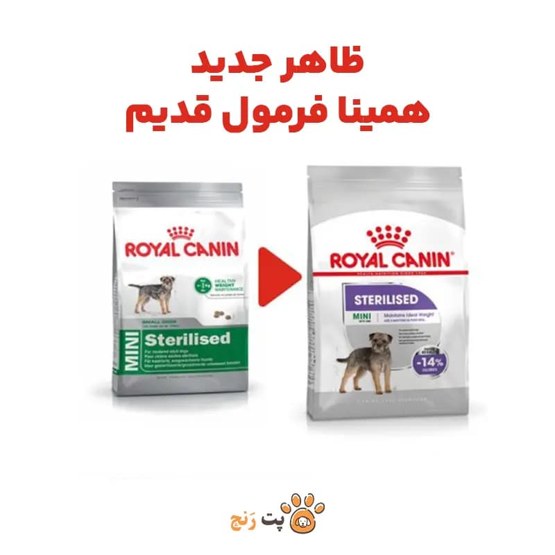 غذای خشک سگ رویال کنین مینی استرلایز (Mini Sterilised) — تصویر ۴