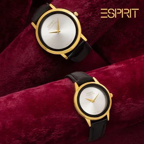 ست ساعت مردانه و زنانه Esprit مدل W7808 (نقره ای)