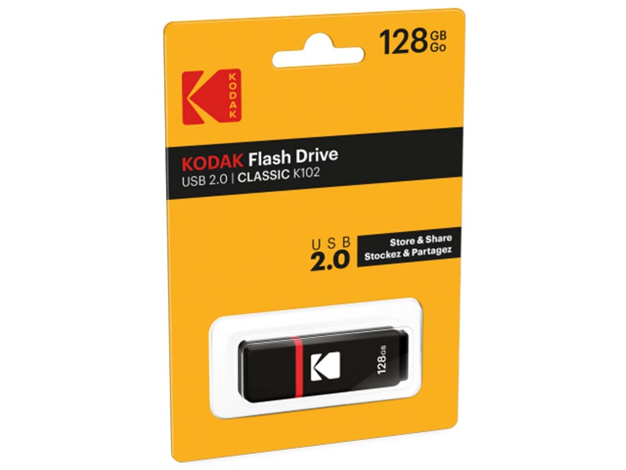 فلش مموری کداک مدل KODAK K102 ظرفیت 128 گیگابایت — تصویر ۲