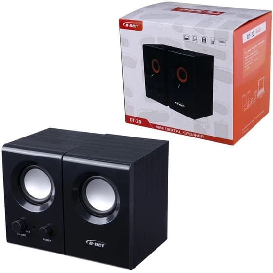اسپیکر دسکتاپ دی نت مدل DT-20 — تصویر ۲
