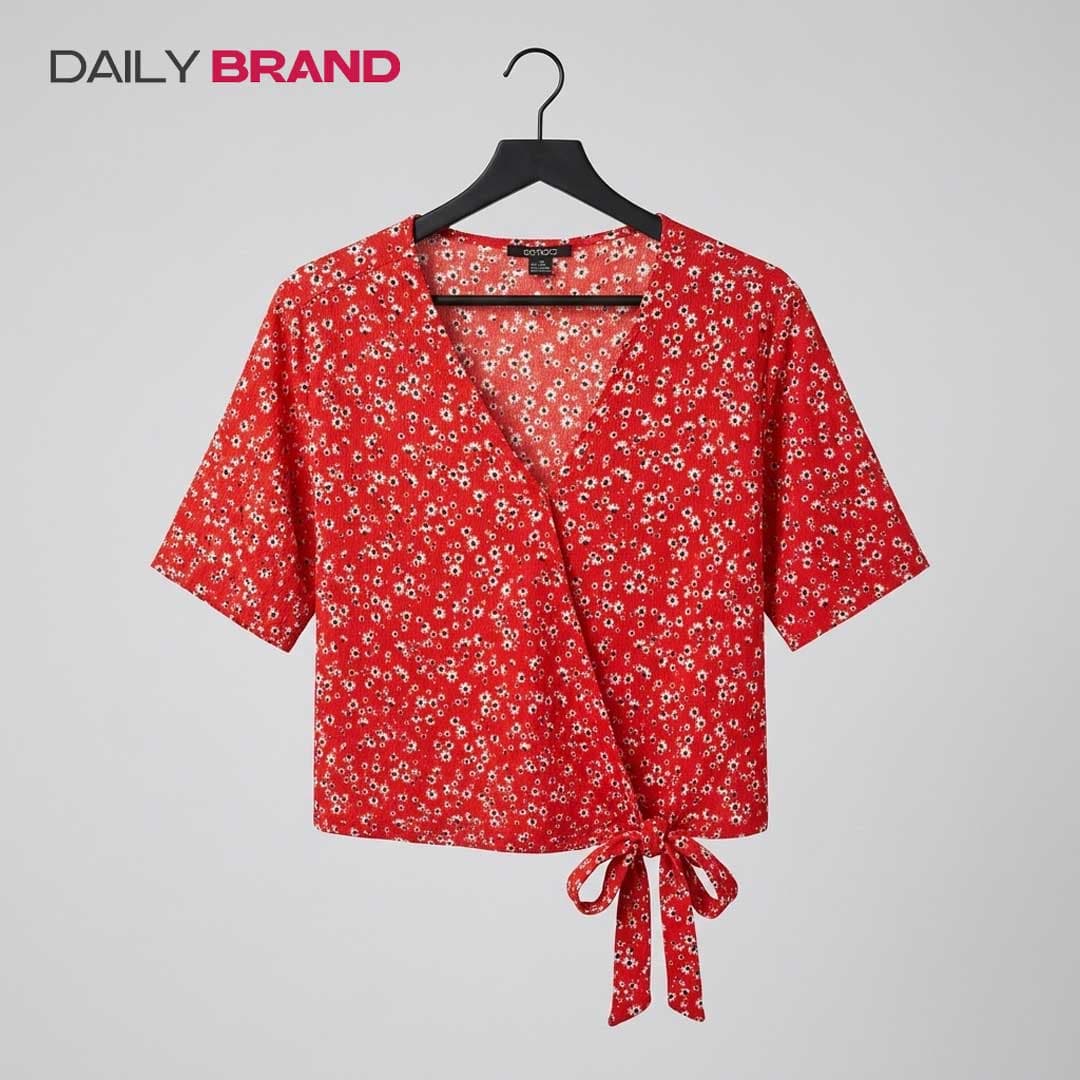 شومیز نخی چپ و راستی زنانه اسمارا | شومیز تابستانی DailyBrand — تصویر ۳