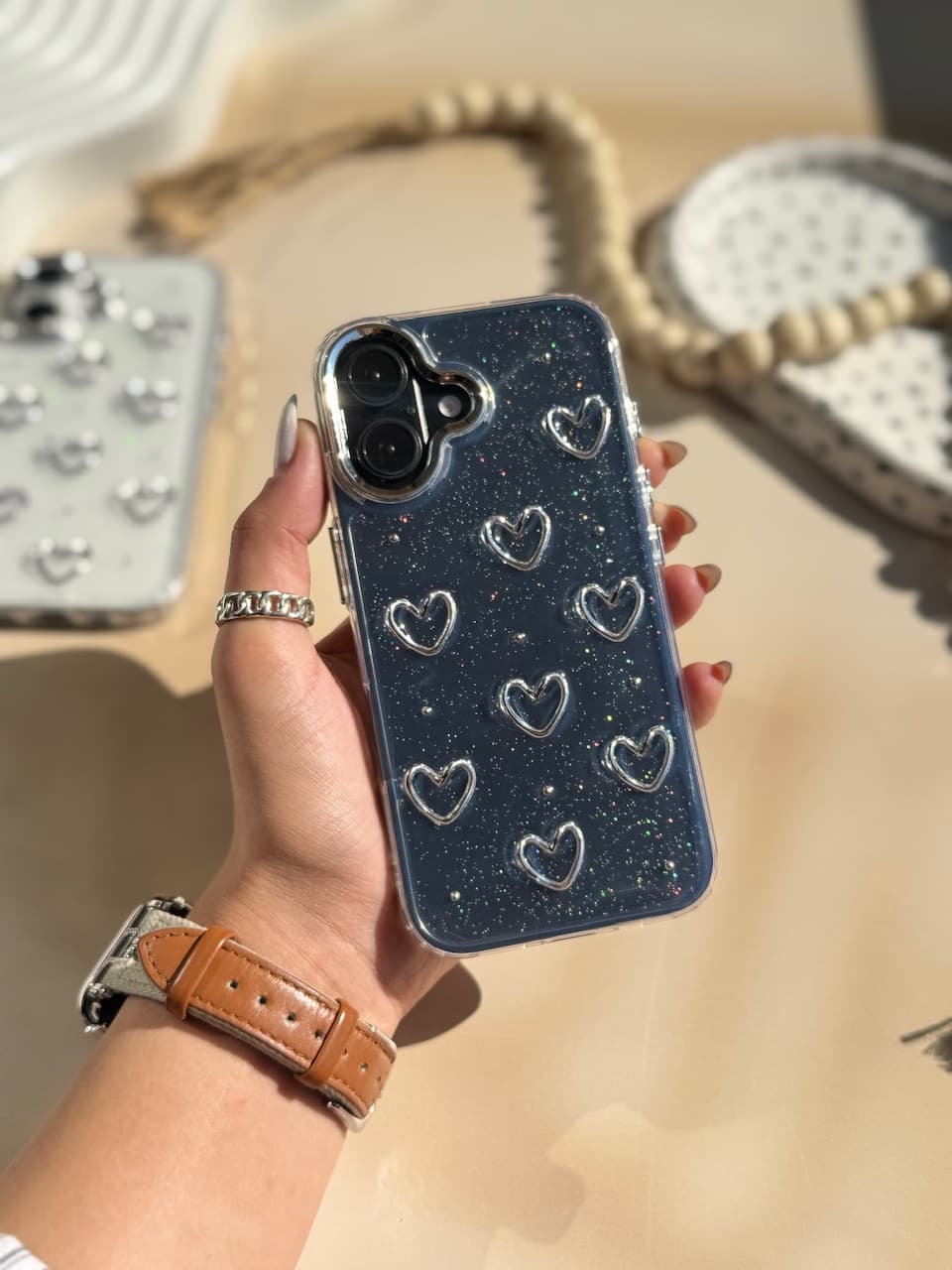 قاب موبایل قلب اکلیلی برای گوشی های آیفون — تصویر ۵