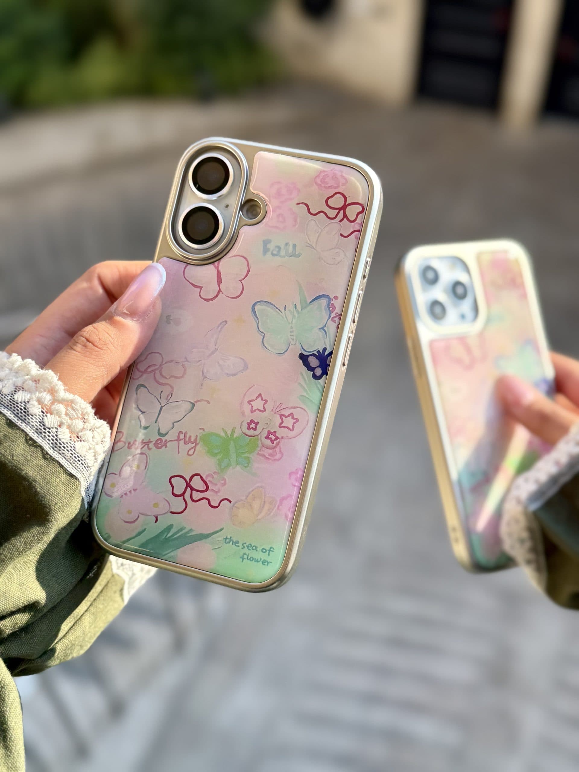 قاب موبایل دشت پروانه ها برای گوشی های آیفون — تصویر ۵