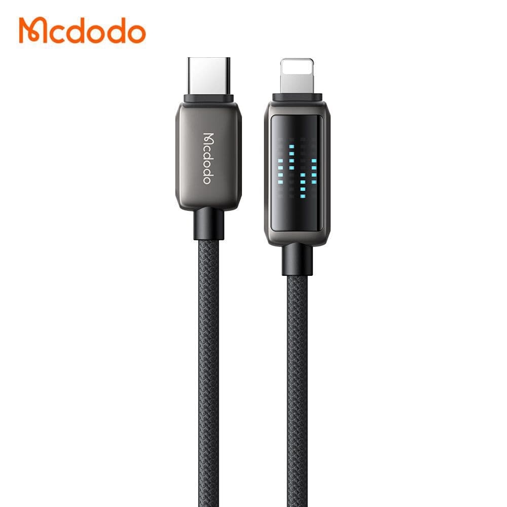 کابل شارژ سریع تایپ سی به لایتنینگ 36 واتی مک دودو مدل MCDODO CA-2630 قابلیت کارپلی 1.2متر — تصویر ۲