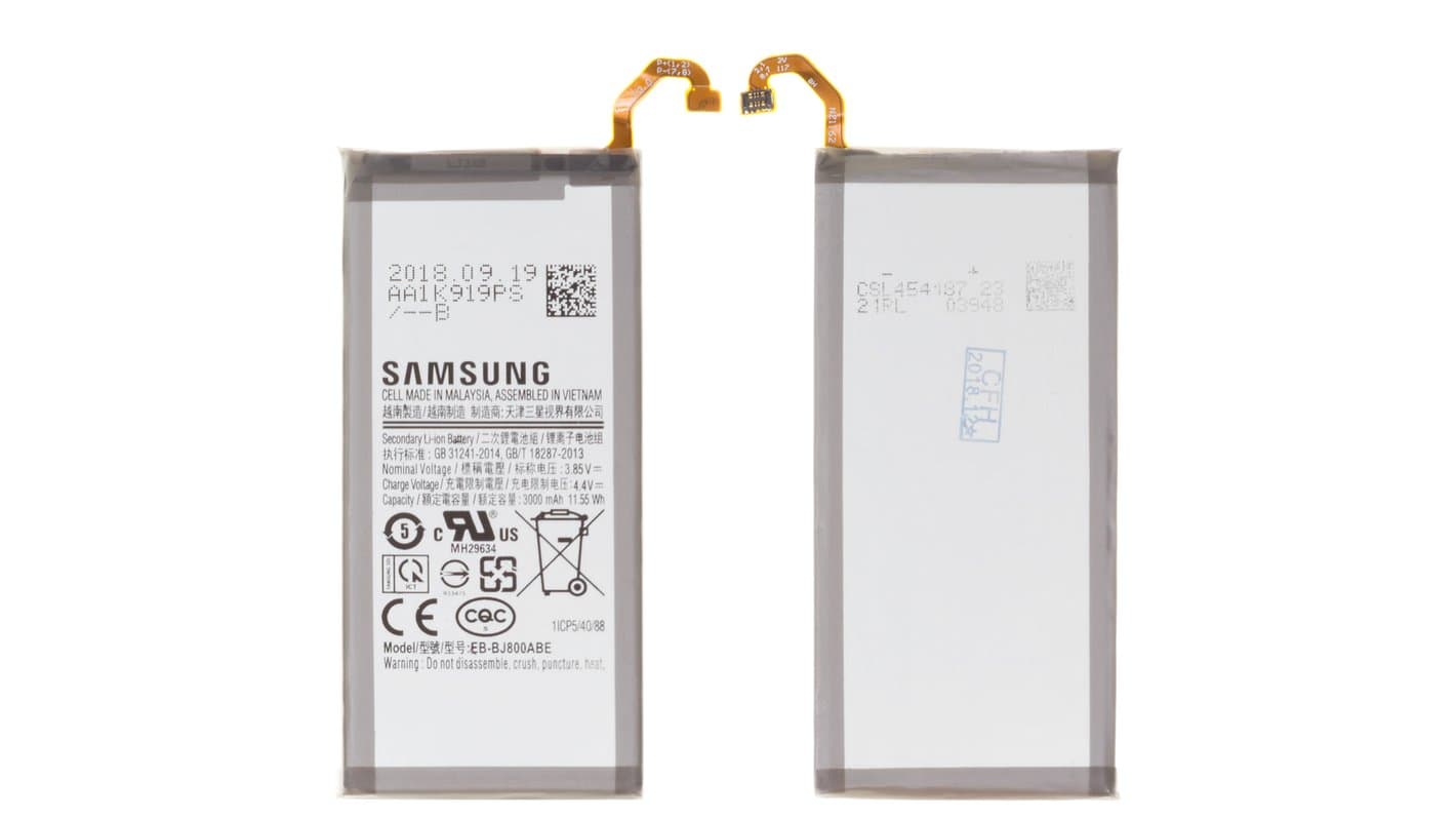 باتری موبایل سامسونگ مدل Galaxy A6 , J6 , J8 , J6 2018 – EB-BJ800ABE ظرفیت3000میلی آمپر ساعت