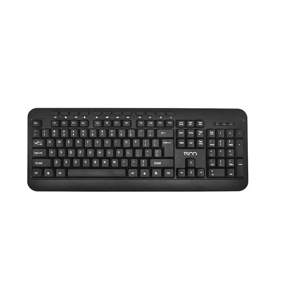 کیبورد با سیم تسکو مدل TSCO TK 8011