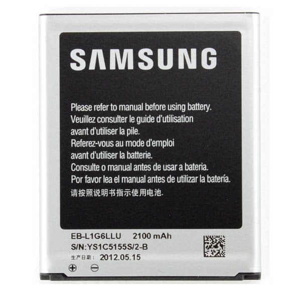 باتری موبایل مدل EB-L1G6LLU ظرفیت 2100 میلی آمپر ساعت مناسب برای گوشی موبایل سامسونگ Galaxy S3