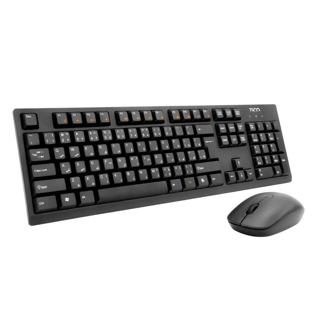 کیبورد و ماوس بی سیم تسکو مدل TSCO TKM 7019W