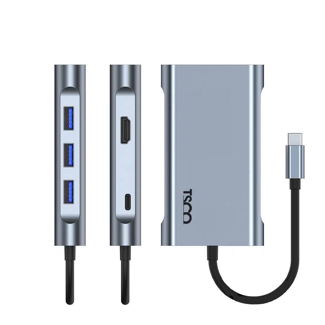 هاب USB تایپ سی 7 پورت تسکو مدل TSCO THU 1171 — تصویر ۴