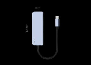 هاب USB چهار پورت تایپ سی تسکو مدل TSCO THU 1152 — تصویر ۵