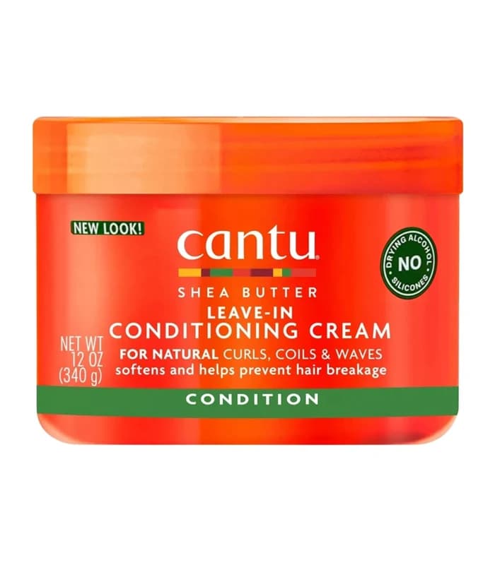 کرم نرم‌کننده و مرطوب‌کننده موهای فر و مجعد کانتو مدل Shea Butter حجم 340 میلی لیتر