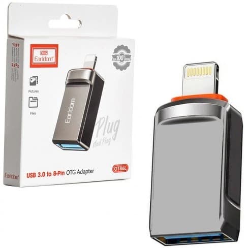 تبدیل USB به لایتنینگ ارلدام مدل ET-OT86L