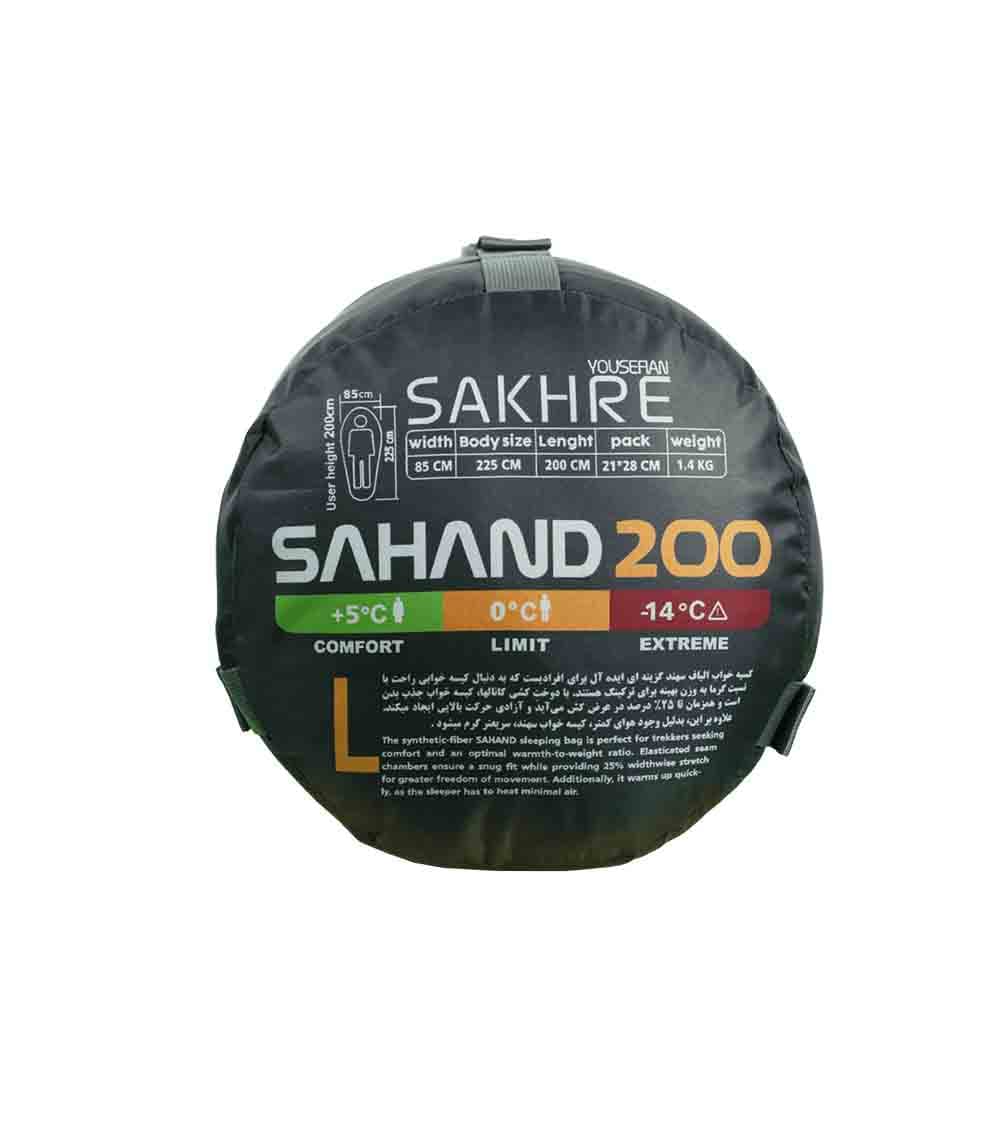 کیسه خواب صخره مدل مردانهSAHAND 200 — تصویر ۶