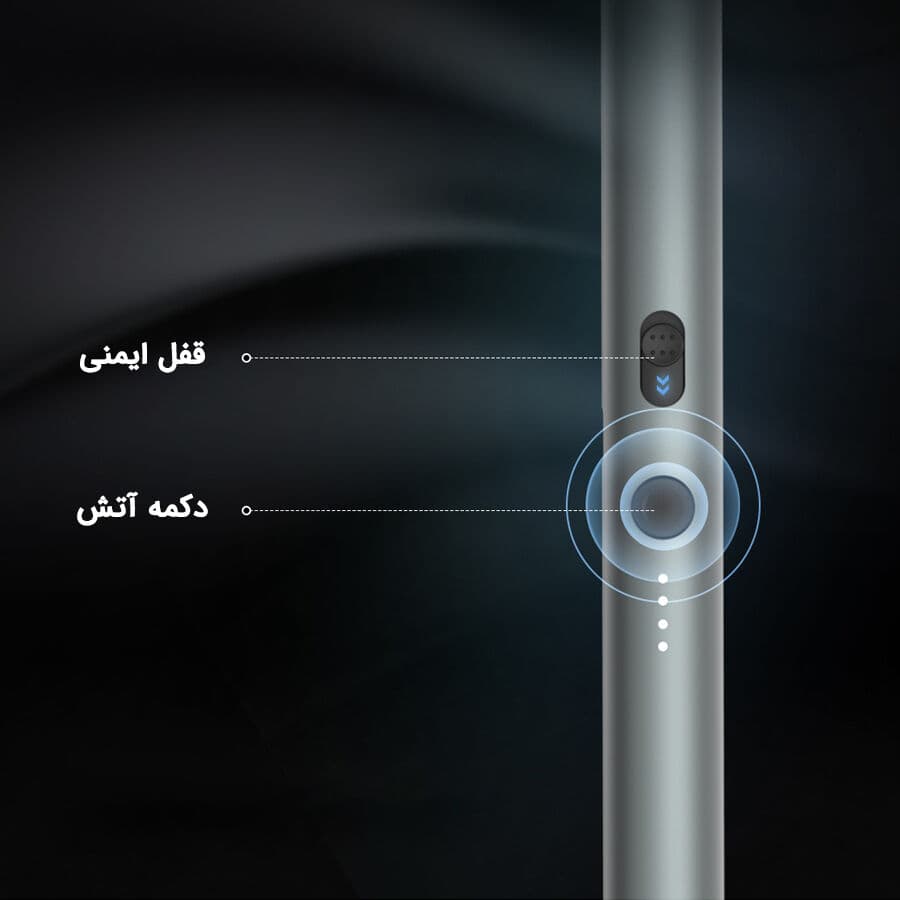 فندک شارژی DUKA – مدل IG1 — تصویر ۵