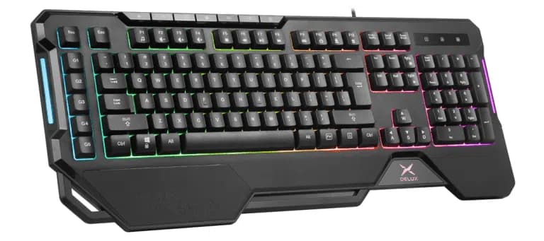 کیبورد گیمینگ تسکو با نور پردازی RGB و سوئیچ ممبران مدل GK 8126 — تصویر ۴