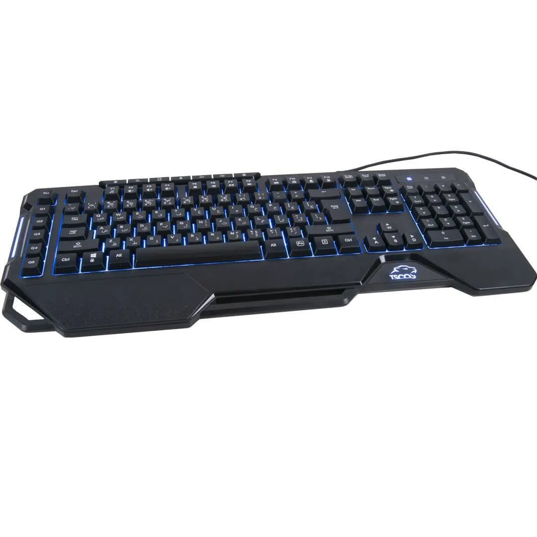 کیبورد گیمینگ تسکو با نور پردازی RGB و سوئیچ ممبران مدل GK 8126 — تصویر ۳
