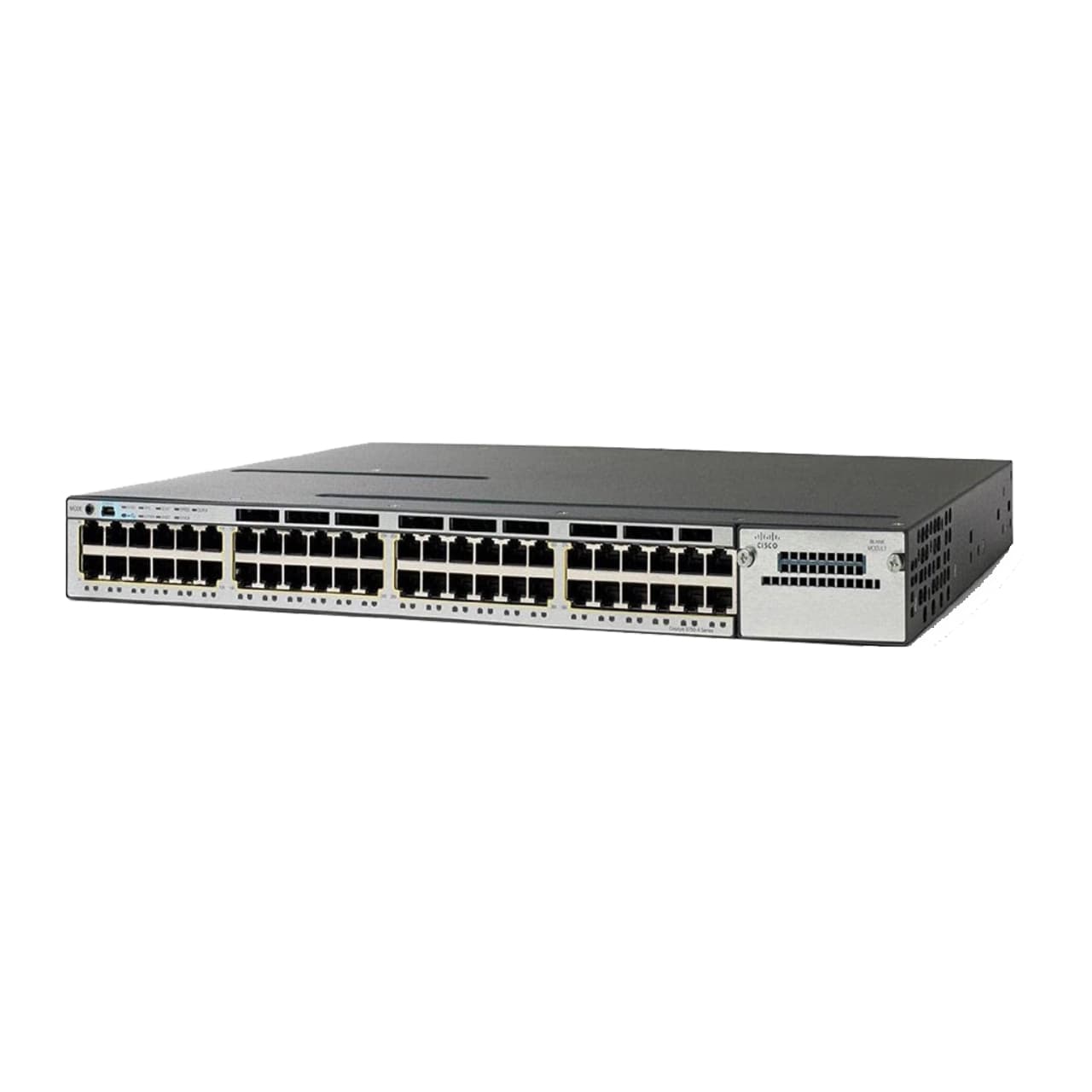 سوییچ شبکه سیسکو مدل WS-C3750X-48PF-S RF