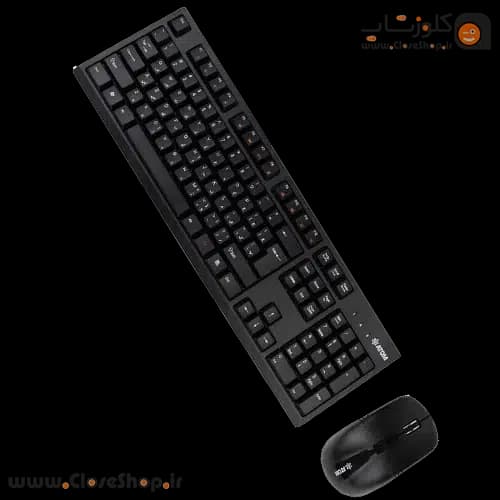 ست موس و کیبورد بی‌سیم اتم (Atom) مدل BX2510