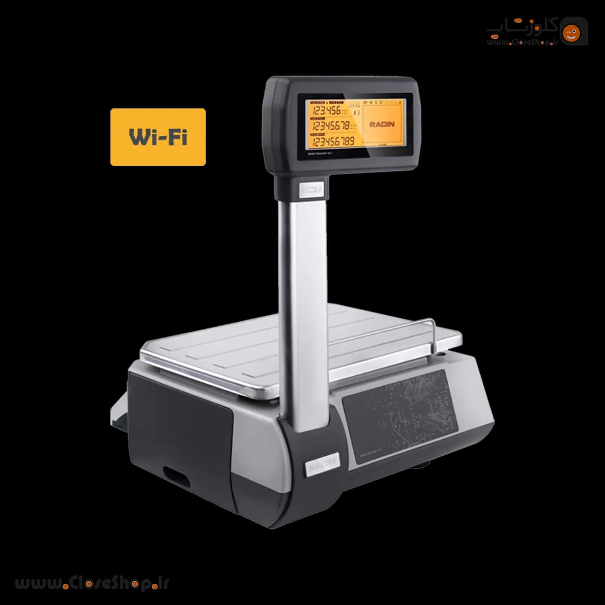 ترازوی لیبلپرینتر علمکدار رادین MK II مدل Wi-Fi