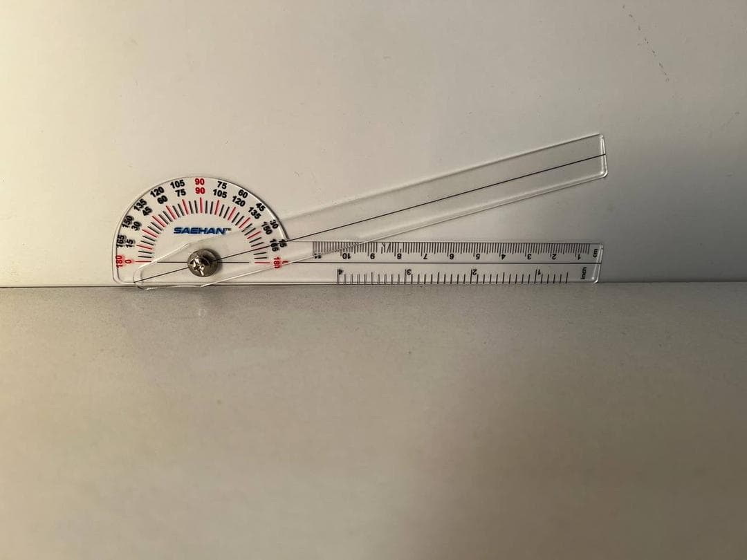گونیامتر پلاستیکی سیهان 30cm – 180°