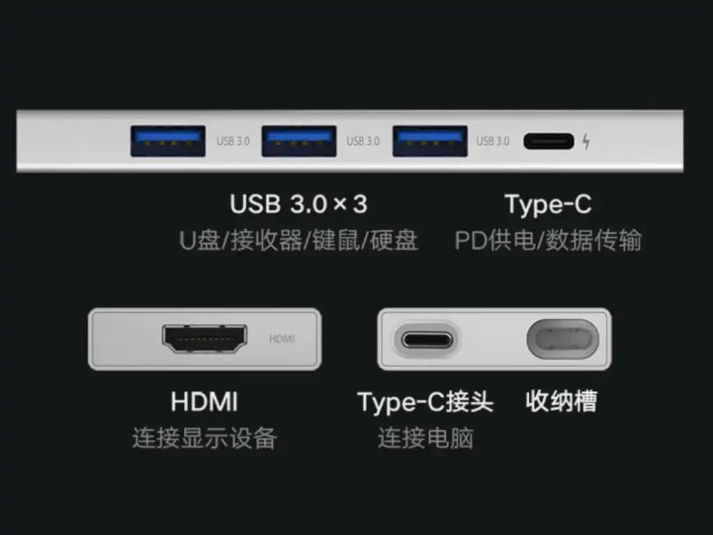 هاب 5 پورت USB Type C شیائومی – مدل XMDS05YM — تصویر ۵