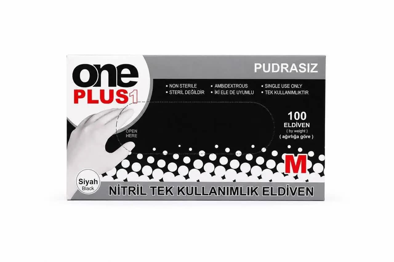 دستکش نیتریل برند وان پلاس ONE PLUS — تصویر ۲