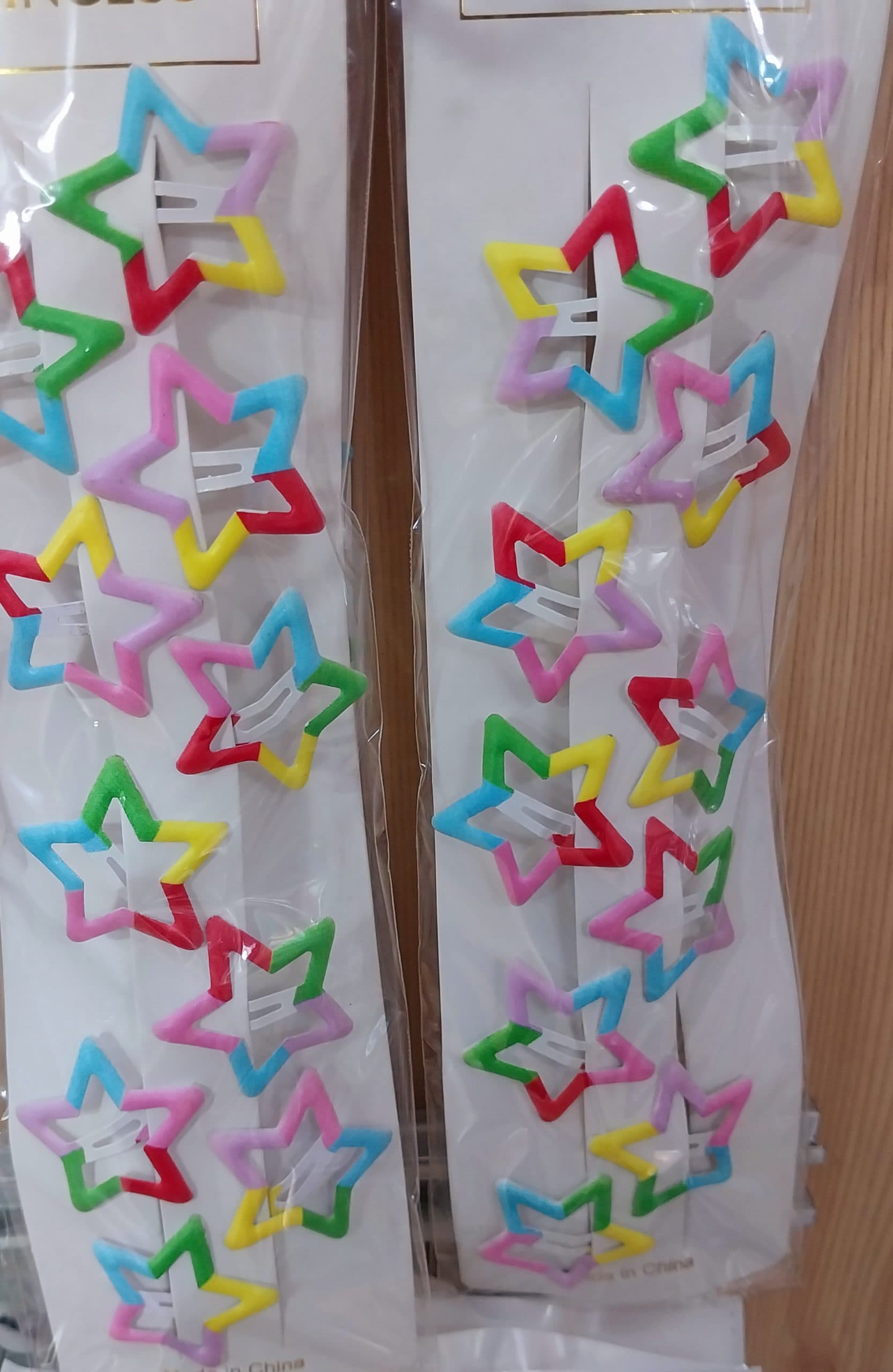 گیره سر طرح استار رنگی