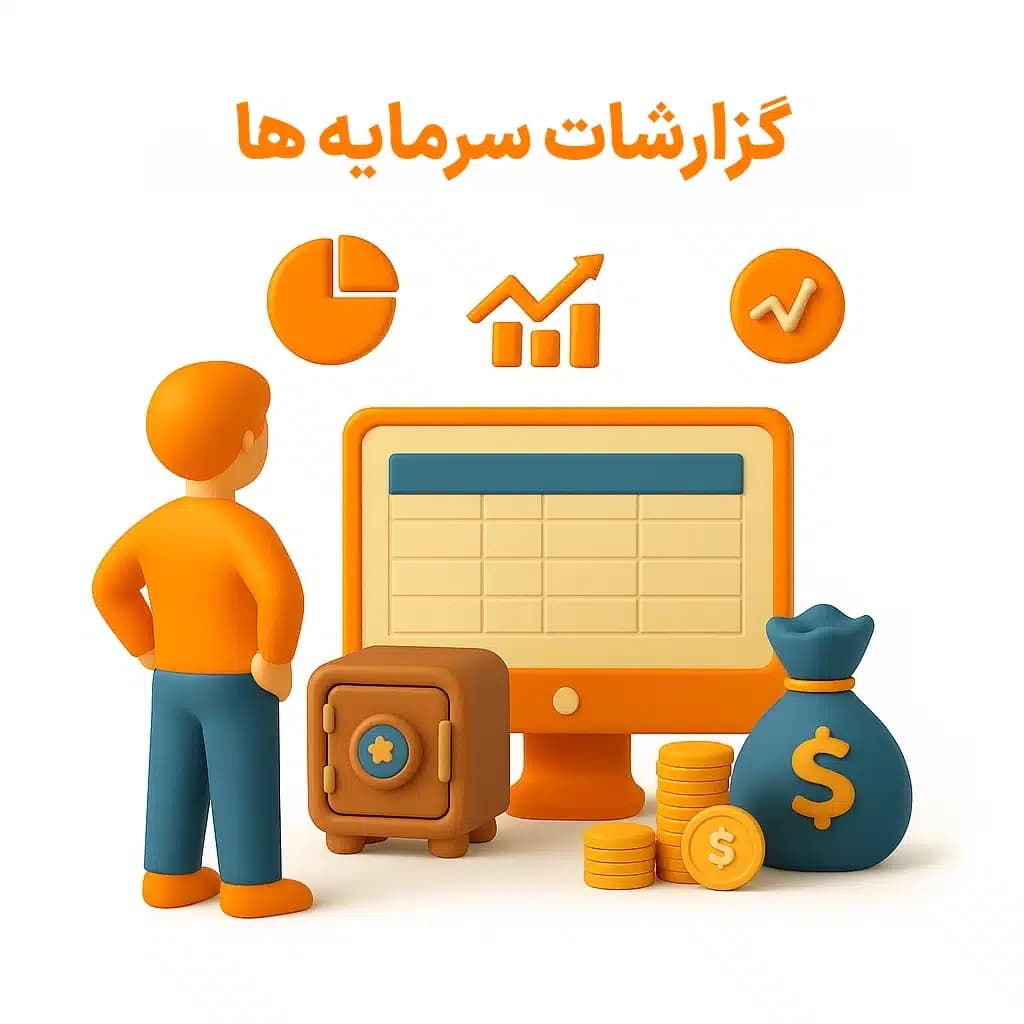 ویژگی گروه گزارشات سرمایه ها