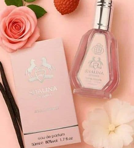 عطر ادکلن زنانه پرفیوم دو مارلی دلینا اکسکلوسیف فراگرنس ورد (Fragrance World Parfums de Marly Delina Exclusif) 50 میل