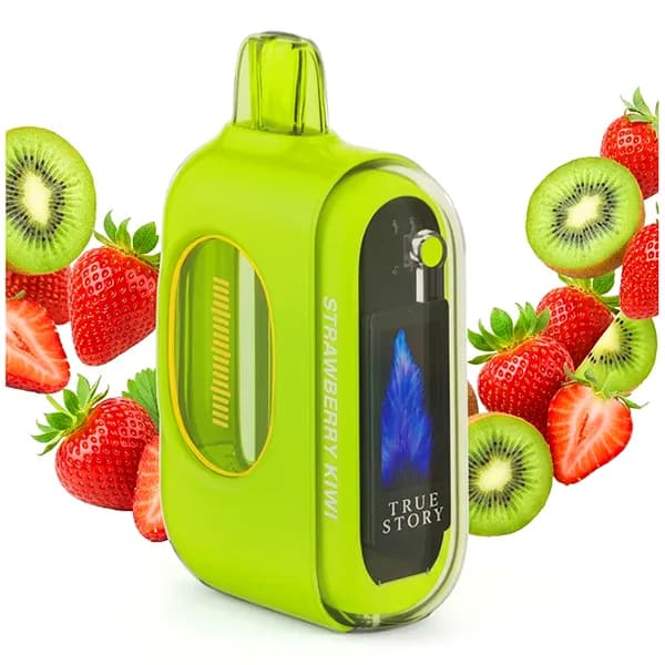پاد یکبار مصرف 20 هزار پاف توت فرنگی کیوی ترو استوری | TRUE STORY STRAWBERRY KIWI POD