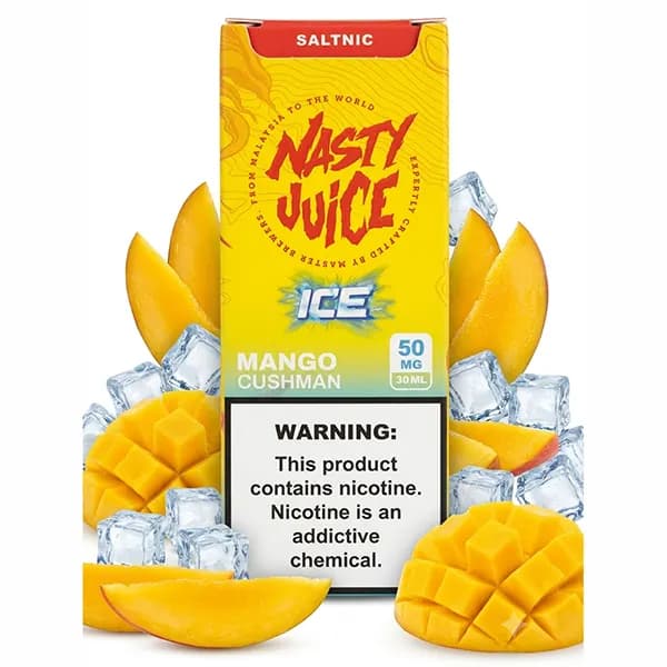 سالت انبه یخ کاشمن نستی | NASTY MANGO ICE CUSHMAN 30ML