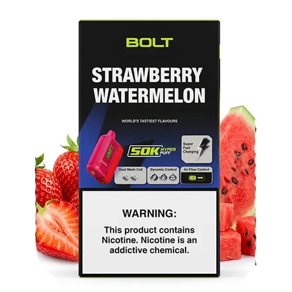 پاد یکبار مصرف 50 هزار پاف توت فرنگی هندوانه نستی | Nasty Strawberry watermelon 50K Pod — تصویر ۳