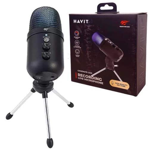میکروفن رومیزی گیمینگ هویت مدل HAVIT GK51