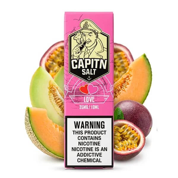 سالت نیکوتین 10 میل لاو کاپیتان | CAPITN SALT LOVE 10ML