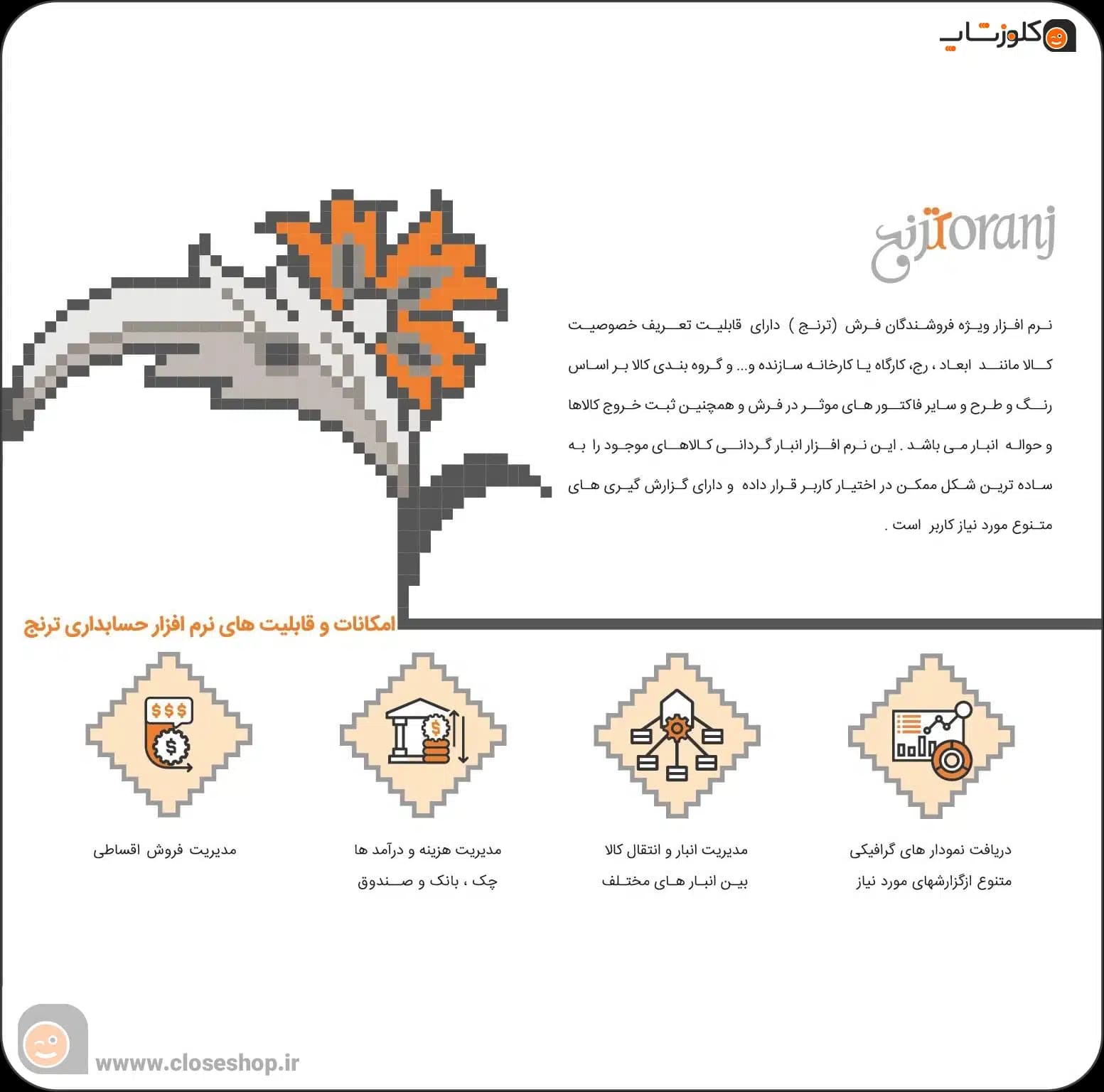 نرم افزار حسابداری ترنج نسخه فرش و موکت فروشی — تصویر ۴